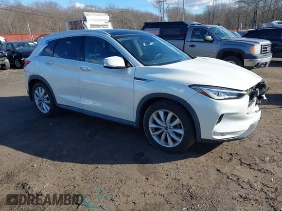 ✅ 2019 Infiniti QX50 Luxe • VIN: 3PCAJ5M3XKF111873 • Lot: 41499218. Wystawiony na IAAI z przebiegiem 37 383 mil. Bezpłatny archiwum sprzedaży aukcyjnych z USA i szczegółowy raport historii pojazdu na DreamBid. Zdjęcie 1.