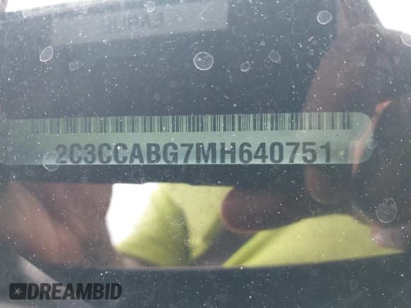 ✅ 2021 Chrysler 300 S • VIN: 2C3CCABG7MH640751 • Lot: 42458665. Listed on IAAI with 71,003 mi. Free auction sales archive from the USA and detailed vehicle history report at DreamBid. Image 9.