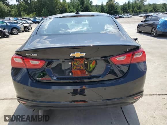 2024 Chevrolet Malibu LT with VIN 1G1ZD5STXRF129964, listed as a Copart auction lot 70171295 with 65,626 mi miles and Salvage title. Bid and sale history available at DreamBid. Image 6.