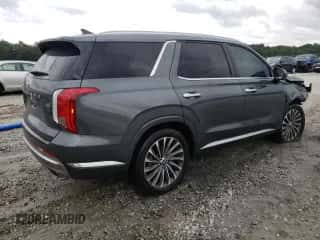 2024 Hyundai Palisade Calligraphy с VIN KM8R7DGE3RU712810, выставлен на аукционе Copart как лот 71373904 с пробегом 18 814 миль миль и Списание • Salvage title. История ставок и продаж доступна на DreamBid. Изображение 3.