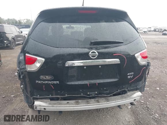 ✅ 2016 Nissan Pathfinder SV • VIN: 5N1AR2MM0GC603490 • Lot: 42694388. Listed on IAAI with 158,379 mi. Free auction sales archive from the USA and detailed vehicle history report at DreamBid. Image 17.