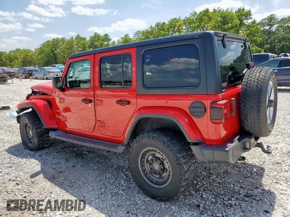 ✅ 2018 Jeep Wrangler Unlimited Sahara • VIN: 1C4HJXEG8JW330451 • Lot: 65781535. Wystawiony na Copart z przebiegiem 98 924 mil. Bezpłatny archiwum sprzedaży aukcyjnych z USA i szczegółowy raport historii pojazdu na DreamBid. Zdjęcie 2.