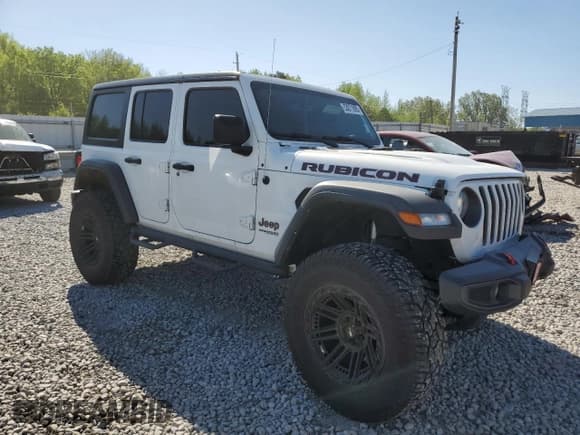 ✅ 2022 Jeep Wrangler Unlimited Rubicon • VIN: 1C4HJXFN2NW212592 • Lot: 53071895. Listed on Copart with 49,986 mi. Free auction sales archive from the USA and detailed vehicle history report at DreamBid. Image 4.