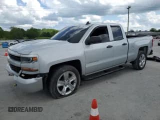 ✅ 2018 Chevrolet Silverado 1500 Custom • VIN: 1GCRCPEC7JZ181461 • Lot: 54044105. Wystawiony na Copart z przebiegiem 77 029 mil. Bezpłatny archiwum sprzedaży aukcyjnych z USA i szczegółowy raport historii pojazdu na DreamBid. Zdjęcie 1.