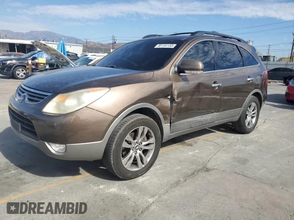 ✅ 2012 Hyundai Veracruz Limited • VIN: KM8NU4CC5CU181340 • Lot: 85154155. Listed on Copart with 125,040 mi. Free auction sales archive from the USA and detailed vehicle history report at DreamBid. Image 1.