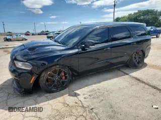 ✅ 2021 Dodge Durango SRT Hellcat • VIN: 1C4SDJH94MC643090 • Лот: 59118085. Опубликован ранее на Copart с пробегом 42 483 миль. Бесплатный доступ к архиву аукционных продаж из США и подробный отчёт об истории автомобиля на DreamBid. Изображение 1.