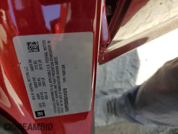 ✅ 2016 Buick Verano • VIN: 1G4PP5SK5G4141618 • Lot: 82592395. Wystawiony na Copart z przebiegiem 109 309 mil. Bezpłatny archiwum sprzedaży aukcyjnych z USA i szczegółowy raport historii pojazdu na DreamBid. Zdjęcie 12.