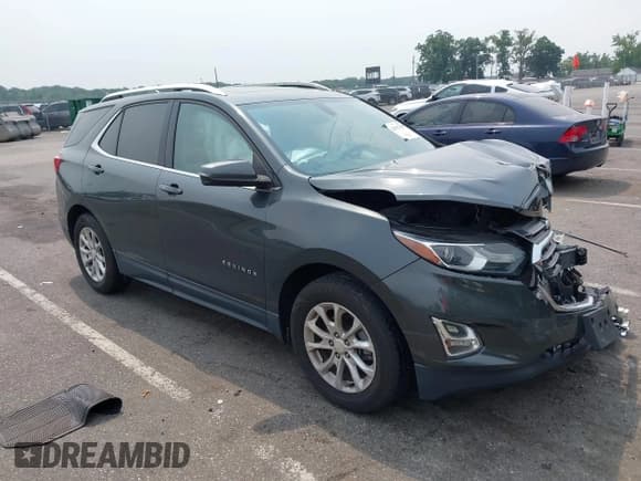 ✅ 2019 Chevrolet Equinox LT • VIN: 3GNAXKEV1KS645324 • Лот: 42917583. Опубликован ранее на IAAI с пробегом 84 459 миль. Бесплатный доступ к архиву аукционных продаж из США и подробный отчёт об истории автомобиля на DreamBid. Изображение 1.