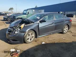 2014 Hyundai Sonata GLS with VIN 5NPEB4AC4EH848781, listed as a Copart auction lot 82457855 with Not provided miles and Salvage title. Bid and sale history available at DreamBid. Image 1.