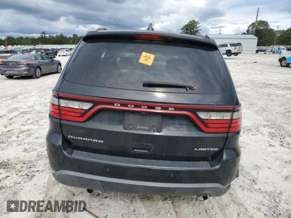 ✅ 2015 Dodge Durango Limited • VIN: 1C4RDHDG8FC153735 • Lot: 84444175. Wystawiony na Copart z przebiegiem Nie podano. Bezpłatny archiwum sprzedaży aukcyjnych z USA i szczegółowy raport historii pojazdu na DreamBid. Zdjęcie 6.