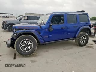✅ 2020 Jeep Wrangler Unlimited Rubicon • VIN: 1C4HJXFN4LW324274 • Лот: 57316255. Опубликован ранее на Copart с пробегом 122 447 миль. Бесплатный доступ к архиву аукционных продаж из США и подробный отчёт об истории автомобиля на DreamBid. Изображение 1.