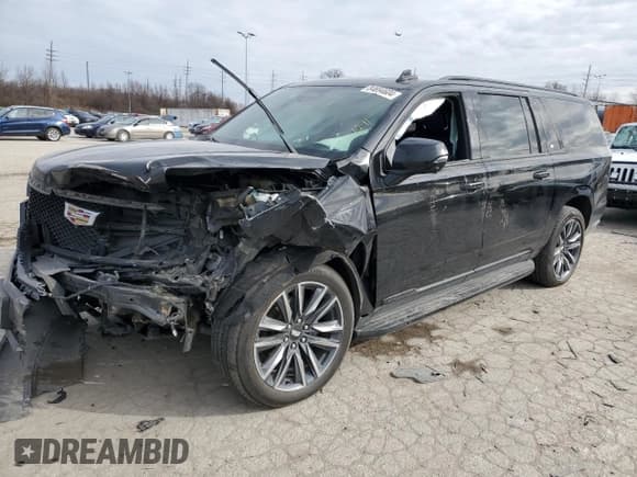 ✅ 2023 Cadillac Escalade ESV 4WD Sport • VIN: 1GYS4NKL4PR260371 • Lot: 84694604. Listed on Copart with Not provided. Free auction sales archive from the USA and detailed vehicle history report at DreamBid. Image 1.