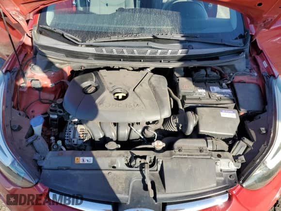 2014 Hyundai Elantra SE z VIN KMHDH4AE6EU167082, wystawiony jako Copart lot #91075365 z przebiegiem Nie podano mil oraz Szkoda całkowita • Salvage title. Historia ofert i sprzedaży dostępna na DreamBid. Obrazek 11.