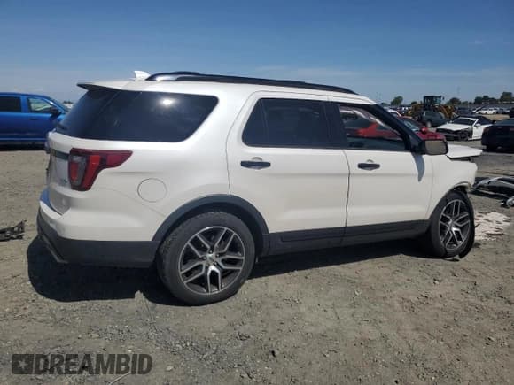 ✅ 2017 Ford Explorer Sport • VIN: 1FM5K8GTXHGC51377 • Lot: 57176865. Listed on Copart with 90,152 mi. Free auction sales archive from the USA and detailed vehicle history report at DreamBid. Image 3.