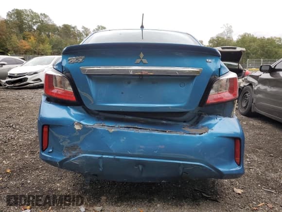 ✅ 2021 Mitsubishi Mirage SE • VIN: ML32FVFJ4MHF02530 • Lot: 86520625. Listed on Copart with 3,566 mi. Free auction sales archive from the USA and detailed vehicle history report at DreamBid. Image 6.