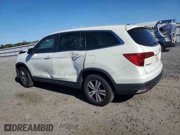 ✅ 2017 Honda Pilot EX-L • VIN: 5FNYF6H59HB051627 • Lot: 87286775. Listed on Copart with 104,700 mi. Free auction sales archive from the USA and detailed vehicle history report at DreamBid. Image 2.