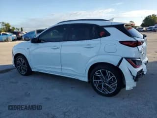✅ 2023 Hyundai Kona N Line • VIN: KM8K33A32PU044252 • Лот: 68555494. Опубликован ранее на Copart с пробегом 17 085 миль. Бесплатный доступ к архиву аукционных продаж из США и подробный отчёт об истории автомобиля на DreamBid. Изображение 2.