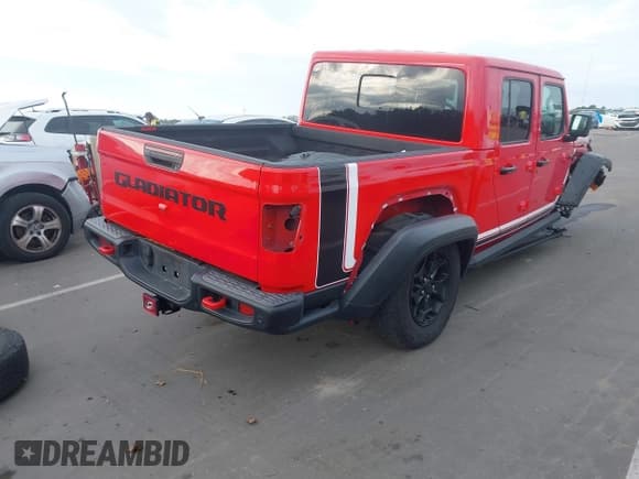 ✅ 2021 Jeep Gladiator Rubicon • VIN: 1C6JJTBG7ML506711 • Лот: 43613484. Опубликован ранее на IAAI с пробегом 102 269 миль. Бесплатный доступ к архиву аукционных продаж из США и подробный отчёт об истории автомобиля на DreamBid. Изображение 4.