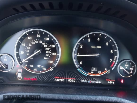 ✅ 2016 BMW X4 M40i • VIN: 5UXXW7C55G0M91316 • Lot: 43771718. Listed on IAAI with 132,706 mi. Free auction sales archive from the USA and detailed vehicle history report at DreamBid. Image 7.