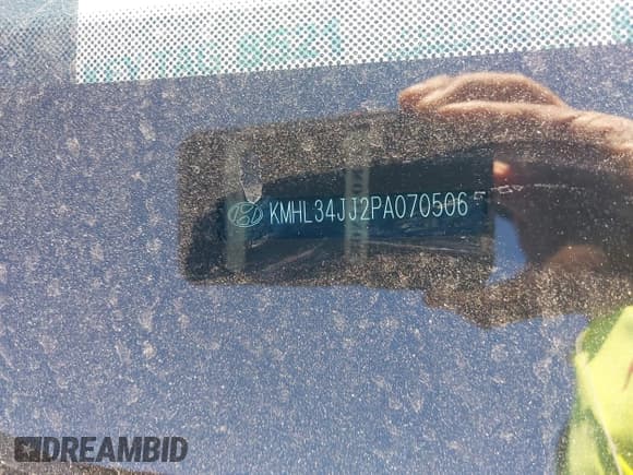 ✅ 2023 Hyundai Sonata SEL • VIN: KMHL34JJ2PA070506 • Lot: 43637719. Listed on IAAI with 34,493 mi. Free auction sales archive from the USA and detailed vehicle history report at DreamBid. Image 9.