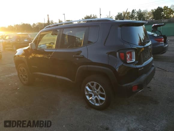 ✅ 2016 Jeep Renegade Limited • VIN: ZACCJBDT0GPD46774 • Lot: 89725205. Wystawiony na Copart z przebiegiem 69 220 mil. Bezpłatny archiwum sprzedaży aukcyjnych z USA i szczegółowy raport historii pojazdu na DreamBid. Zdjęcie 2.