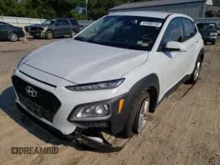 2019 Hyundai Kona SE with VIN KM8K1CAA3KU358148, listed as a Copart auction lot 57460732 with 63,256 mi miles and . Bid and sale history available at DreamBid. Image 2.