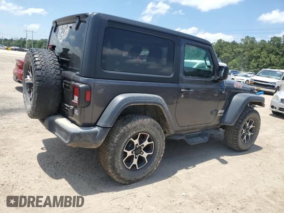 ✅ 2020 Jeep Wrangler Sport S • VIN: 1C4GJXAG8LW312195 • Lot: 57232285. Wystawiony na Copart z przebiegiem 102 233 mil. Bezpłatny archiwum sprzedaży aukcyjnych z USA i szczegółowy raport historii pojazdu na DreamBid. Zdjęcie 3.