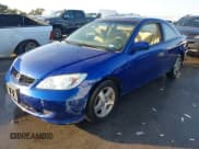 ✅ 2005 Honda Civic EX • VIN: 1HGEM21955L060253 • Lot: 43680142. Listed on IAAI with 135,510 mi. Free auction sales archive from the USA and detailed vehicle history report at DreamBid. Image 2.