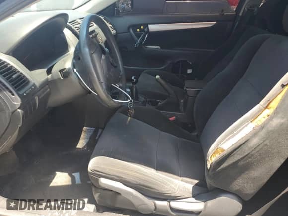 2005 Honda Accord LX with VIN 1HGCM71345A007779, listed as a Copart auction lot 57278755 with 220,826 mi miles and Salvage title. Bid and sale history available at DreamBid. Image 7.