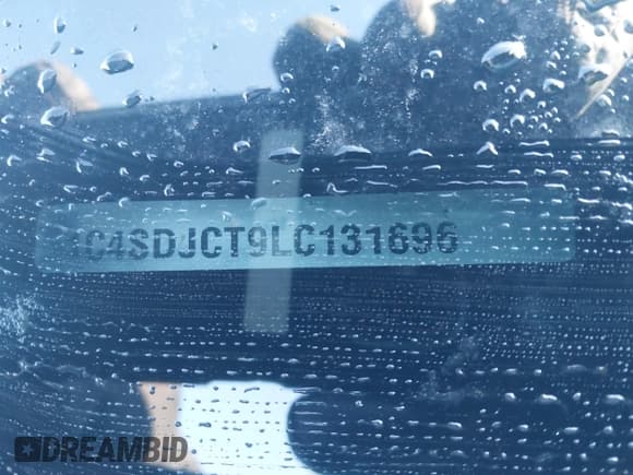 ✅ 2020 Dodge Durango R/T • VIN: 1C4SDJCT9LC131696 • Lot: 41417363. Listed on IAAI with 83,868 mi. Free auction sales archive from the USA and detailed vehicle history report at DreamBid. Image 9.