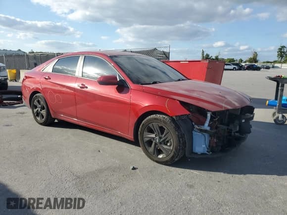 ✅ 2022 Hyundai Elantra SEL • VIN: KMHLS4AG7NU252379 • Lot: 91185475. Listed on Copart with 44,739 mi. Free auction sales archive from the USA and detailed vehicle history report at DreamBid. Image 4.