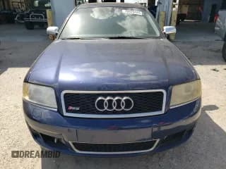 ✅ 2003 Audi RS 6 • VIN: WUAPV54B63N905412 • Lot: 76925444. Listed on Copart with Not provided. Free auction sales archive from the USA and detailed vehicle history report at DreamBid. Image 5.