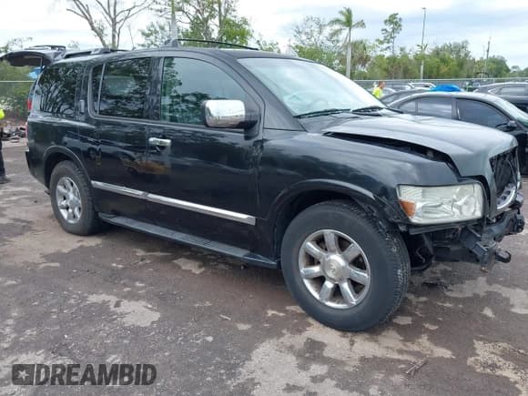 ✅ 2005 Infiniti QX56 • VIN: 5N3AA08C15N811321 • Лот: 42246310. Опубликован ранее на IAAI с пробегом 194 937 миль. Бесплатный доступ к архиву аукционных продаж из США и подробный отчёт об истории автомобиля на DreamBid. Изображение 1.
