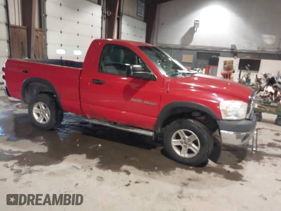 2007 Dodge 1500 ST с VIN 1D7HU16N07J549515, выставлен на аукционе IAAI как лот 41385037 с пробегом 194 173 миль миль и . История ставок и продаж доступна на DreamBid. Изображение 1.