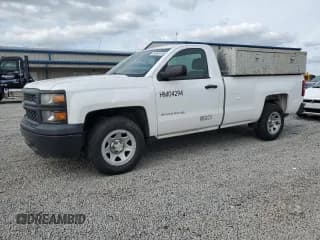 ✅ 2014 Chevrolet Silverado 1500 Work Truck • VIN: 1GCNCPEC5EZ268909 • Lot: 54061675. Listed on Copart with 189,521 mi. Free auction sales archive from the USA and detailed vehicle history report at DreamBid. Image 1.