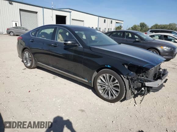2016 Hyundai Genesis 3.8L z VIN KMHGN4JE1GU140526, wystawiony jako Copart lot #71561064 z przebiegiem 64 425 mil mil oraz Szkoda całkowita • Salvage title. Historia ofert i sprzedaży dostępna na DreamBid. Obrazek 4.