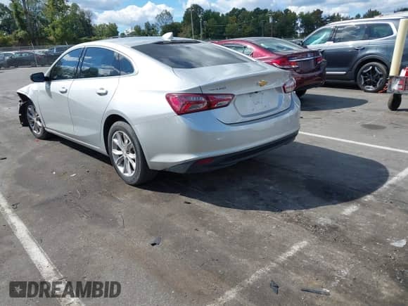 2020 Chevrolet Malibu LT with VIN 1G1ZD5ST7LF007697, listed as a IAAI auction lot 43251134 with 138,518 mi miles and . Bid and sale history available at DreamBid. Image 3.