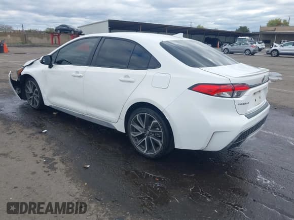 ✅ 2020 Toyota Corolla SE • VIN: 5YFS4RCE1LP029817 • Lot: 43740799. Listed on IAAI with 71,530 mi. Free auction sales archive from the USA and detailed vehicle history report at DreamBid. Image 3.