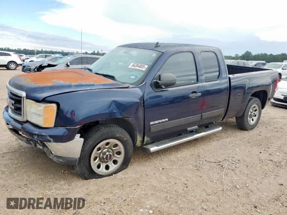 ✅ 2009 GMC Sierra 1500 SL • VIN: 1GTEC19C69Z293895 • Лот: 66384805. Опубликован ранее на Copart с пробегом 54 479 миль. Бесплатный доступ к архиву аукционных продаж из США и подробный отчёт об истории автомобиля на DreamBid. Изображение 1.
