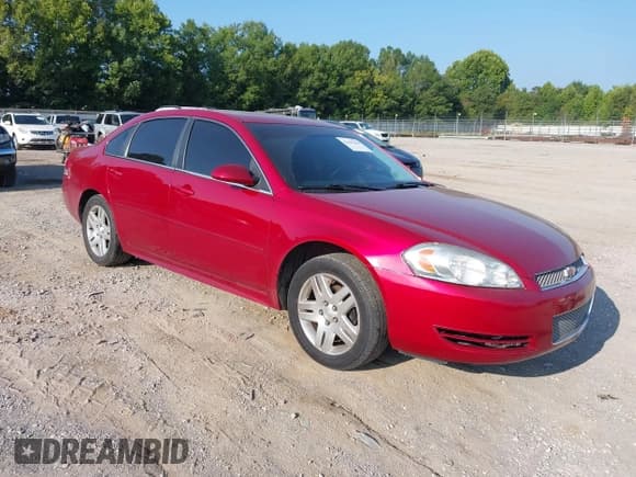 ✅ 2014 Chevrolet Impala LT • VIN: 2G1WB5E34E1163971 • Lot: 43047669. Listed on IAAI with 215,678 mi. Free auction sales archive from the USA and detailed vehicle history report at DreamBid. Image 1.