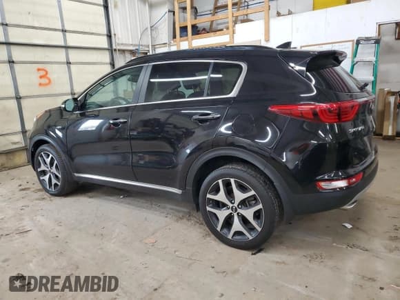 ✅ 2018 Kia Sportage SX Turbo • VIN: KNDPRCA63J7370649 • Lot: 55609195. Listed on Copart with 83,679 mi. Free auction sales archive from the USA and detailed vehicle history report at DreamBid. Image 2.