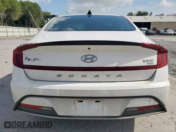 2023 Hyundai Sonata Blue z VIN KMHL24JJ5PA072043, wystawiony jako Copart lot #59582005 z przebiegiem 42 529 mil mil oraz Szkoda całkowita • Salvage title. Historia ofert i sprzedaży dostępna na DreamBid. Obrazek 6.