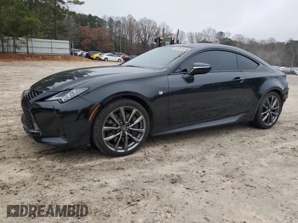 ✅ 2020 Lexus RC 350 F Sport • VIN: JTHGZ5BC1L5022992 • Lot: 83953664. Listed on Copart with 47,454 mi. Free auction sales archive from the USA and detailed vehicle history report at DreamBid. Image 1.