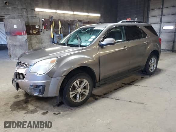 2012 Chevrolet Equinox 1LT with VIN 2GNALDEK1C6200837, listed as a Copart auction lot 89923235 with 169,018 mi miles and Salvage title. Bid and sale history available at DreamBid. Image 1.