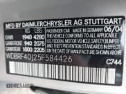 ✅ 2005 Mercedes-Benz C 230 Kompressor • VIN: WDBRF40J25F584426 • Lot: 42577649. Wystawiony na IAAI z przebiegiem 52 419 mil. Bezpłatny archiwum sprzedaży aukcyjnych z USA i szczegółowy raport historii pojazdu na DreamBid. Zdjęcie 9.