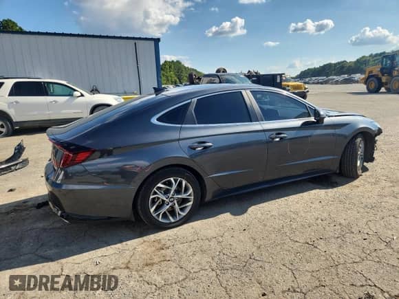 2023 Hyundai Sonata SEL with VIN KMHL64JA6PA294448, listed as a Copart auction lot 84251705 with 58,219 mi miles and Salvage title. Bid and sale history available at DreamBid. Image 3.