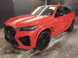 ✅ 2024 BMW X6 M • VIN: 5YM23ET08R9U90115 • Lot: 42220208. Listed on IAAI with 12,782 mi. Free auction sales archive from the USA and detailed vehicle history report at DreamBid. Image 2.
