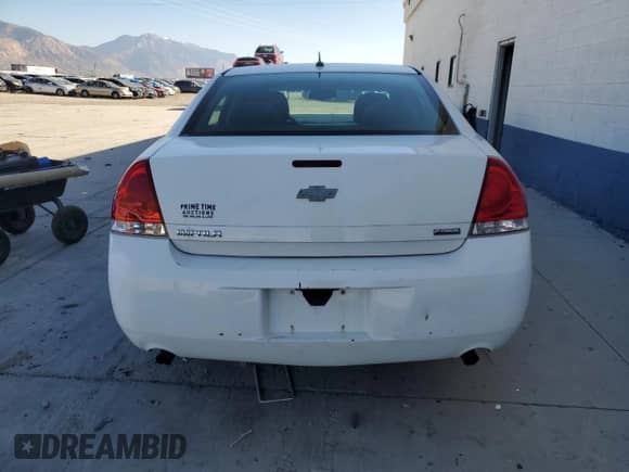 2013 Chevrolet Impala LS with VIN 2G1WF5E37D1184588, listed as a Copart auction lot 82370615 with 220,421 mi miles and Salvage title. Bid and sale history available at DreamBid. Image 6.