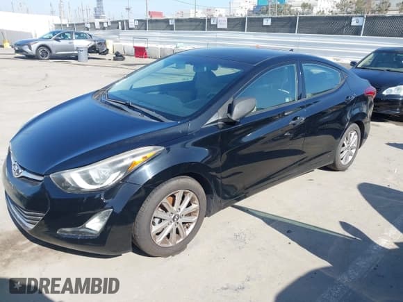 ✅ 2014 Hyundai Elantra SE • VIN: KMHDH4AE1EU142588 • Lot: 43643783. Listed on IAAI with 120,342 mi. Free auction sales archive from the USA and detailed vehicle history report at DreamBid. Image 2.