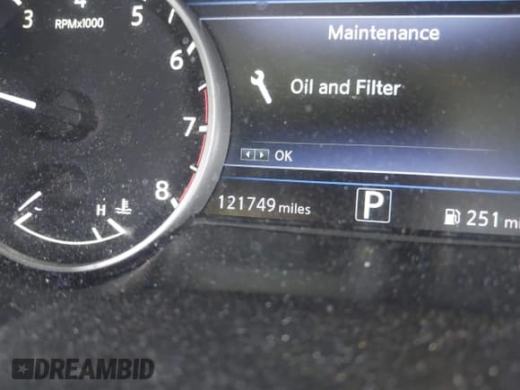 ✅ 2016 Nissan Maxima SL • VIN: 1N4AA6AP7GC409207 • Lot: 42550056. Wystawiony na IAAI z przebiegiem 121 749 mil. Bezpłatny archiwum sprzedaży aukcyjnych z USA i szczegółowy raport historii pojazdu na DreamBid. Zdjęcie 15.